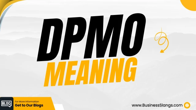 DPMO Meaning in Text