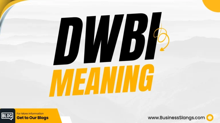 What does DWBI mean?