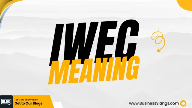 What is meaning of IWEC