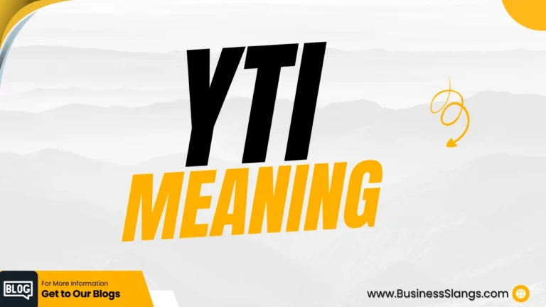 YTI acronym meaning