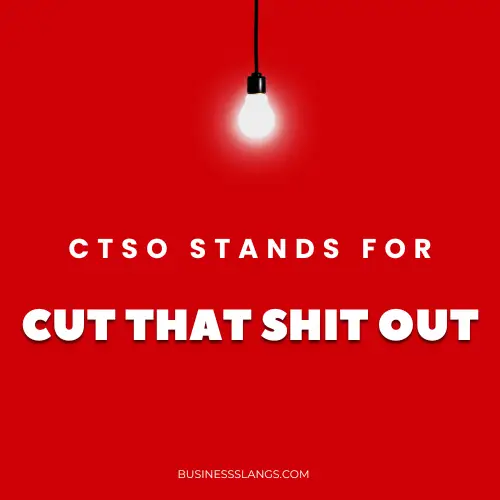 Meaning of CTSO