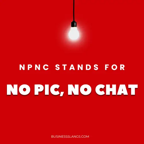 Meaning of NPNC